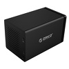 Miniatura zdjęcia: Stacja dokująca na 4 x dysk 3,5" HDD/SSD ORICO USB TYP-C 5Gbps RAID (NS400RC3-EU-BK)