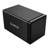 Miniatura zdjęcia: Stacja dokująca na 4 x dysk 3,5" HDD/SSD ORICO USB TYP-C 5Gbps RAID (NS400RC3-EU-BK)