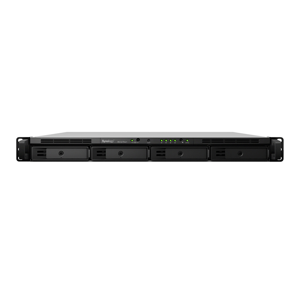 Serwer plików Synology RS1619xs+ 4 bay, 	Intel Xeon D-1527, 32 gb ram