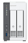 Serwer plików QNAP TS-216G 2-Bay, ARM Cortex-A55 2,0 GHz, 4 GB DDR4 RAM, 1x USB 3.2 Gen 1, 2x USB 2.0, 1x 2,5GbE LAN, 1x 1GbE LAN