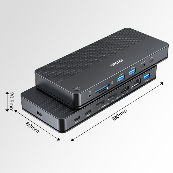 Zdjęcie produktu: Przełącznik KVM Unitek 2 komputery 2 monitory 4K (D1103A01)