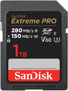Karta SanDisk Extreme PRO SDXC 1TB 280/150 MB/s V60 UHS-II (SDSDXEP-1T00-GN4IN)