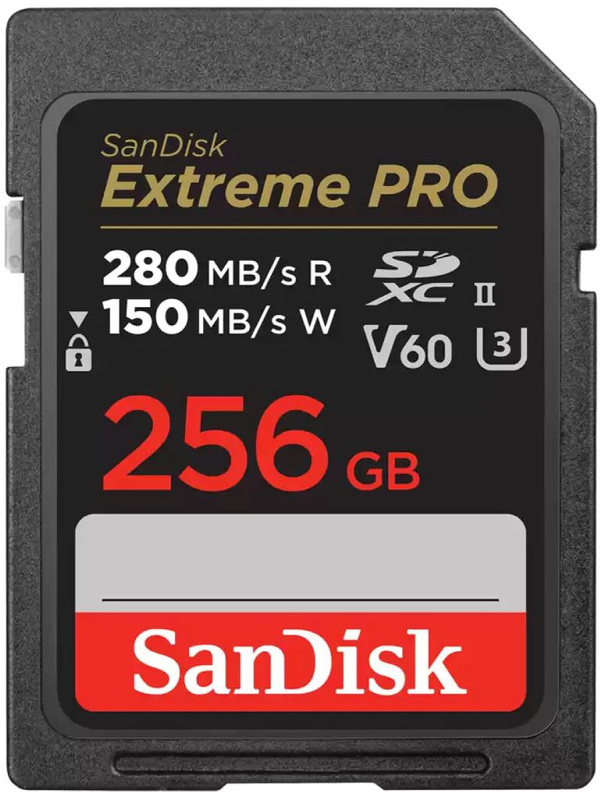 Zdjęcie produktu: SanDisk Extreme PRO SDXC 256GB 280/150 MB/s