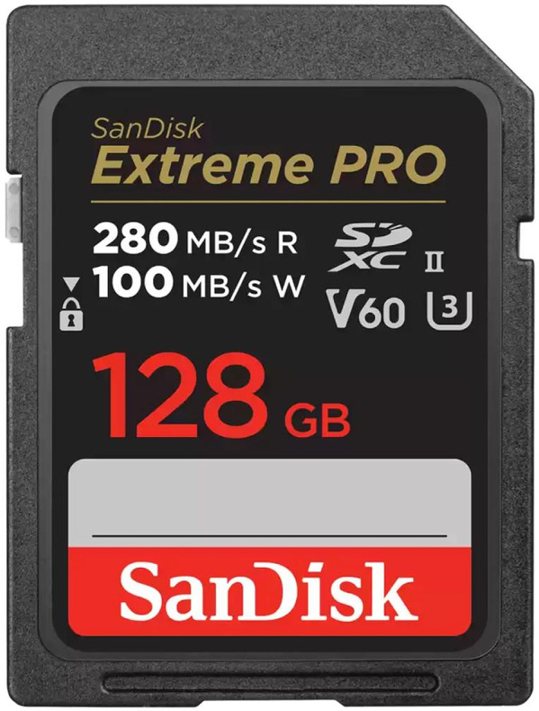 Zdjęcie produktu: SanDisk Extreme PRO SDXC 128GB 280/100 MB/s
