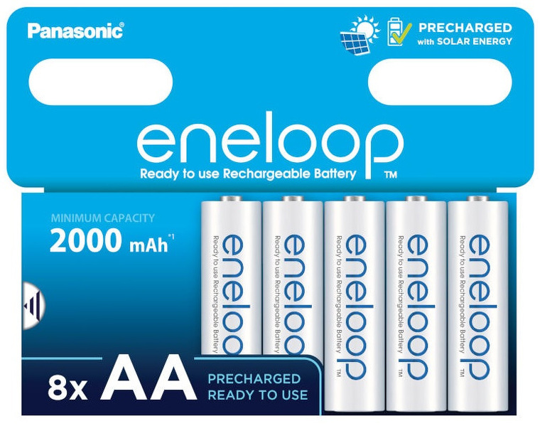 Zdjęcie produktu: Eneloop R6/AA 2000mAh 8 szt. BK-3MCDE/8HH