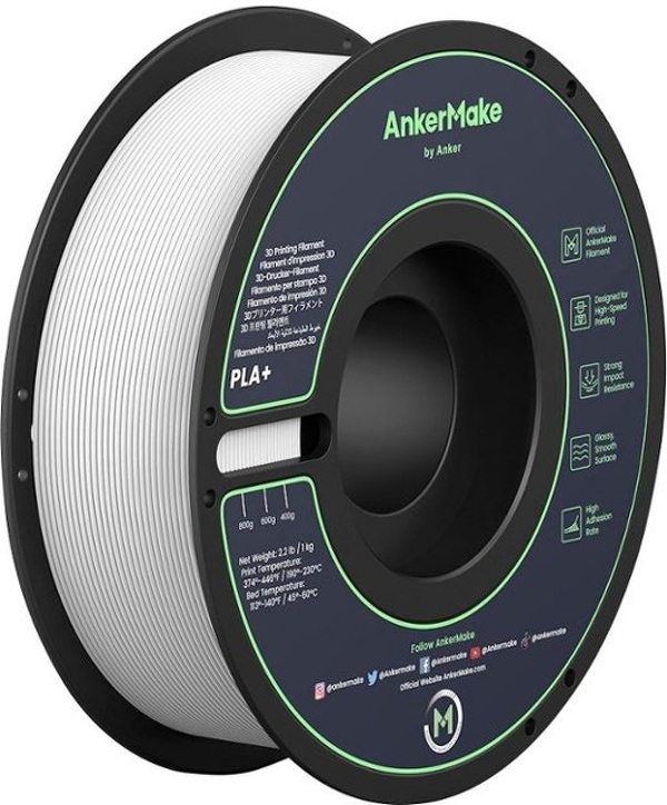 Zdjęcie produktu: Filament PLA+ AnkerMake 1.75mm 1kg Biały