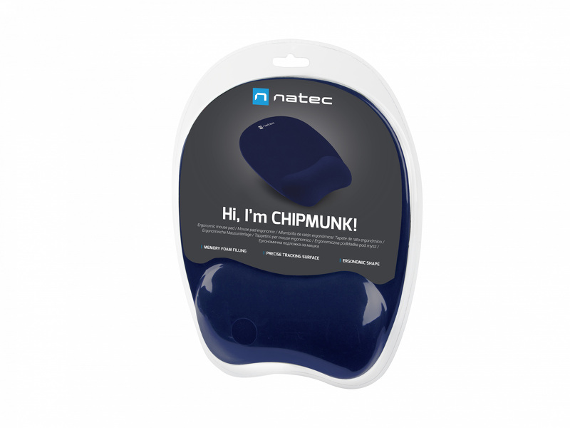 Zdjęcie produktu: Natec Chipmunk podkładka ergonomiczna granat