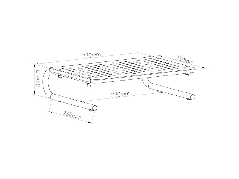 Zdjęcie produktu: Maclean MC-948 Podstawka pod monitor/laptop