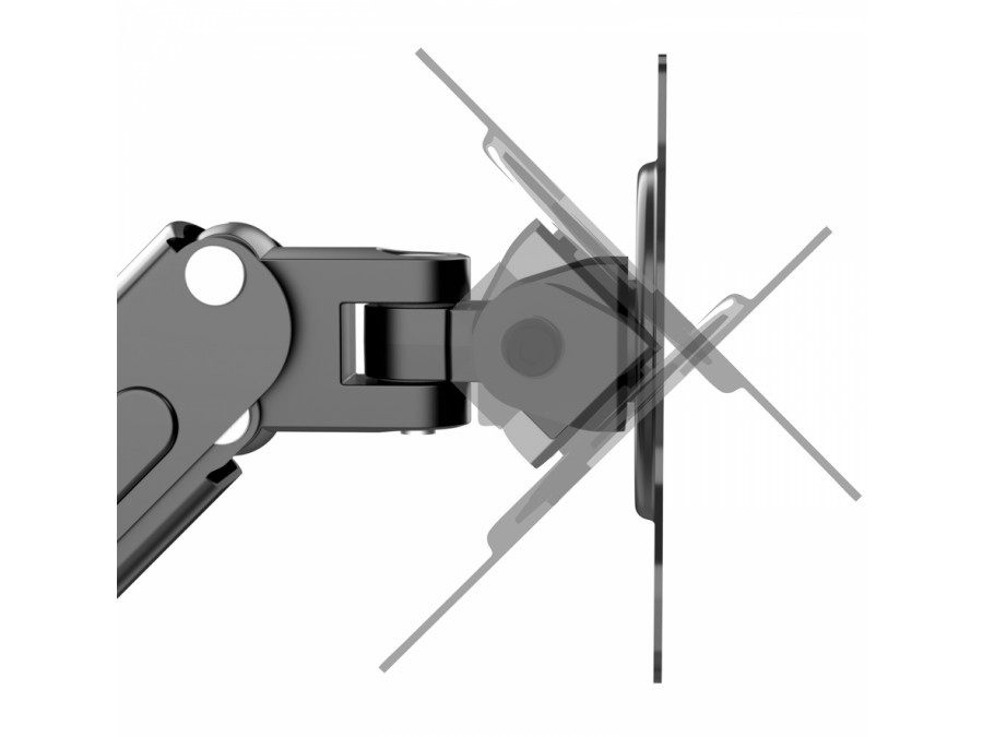Maclean MC-860N Uchwyt biurkowy 8kg czarny