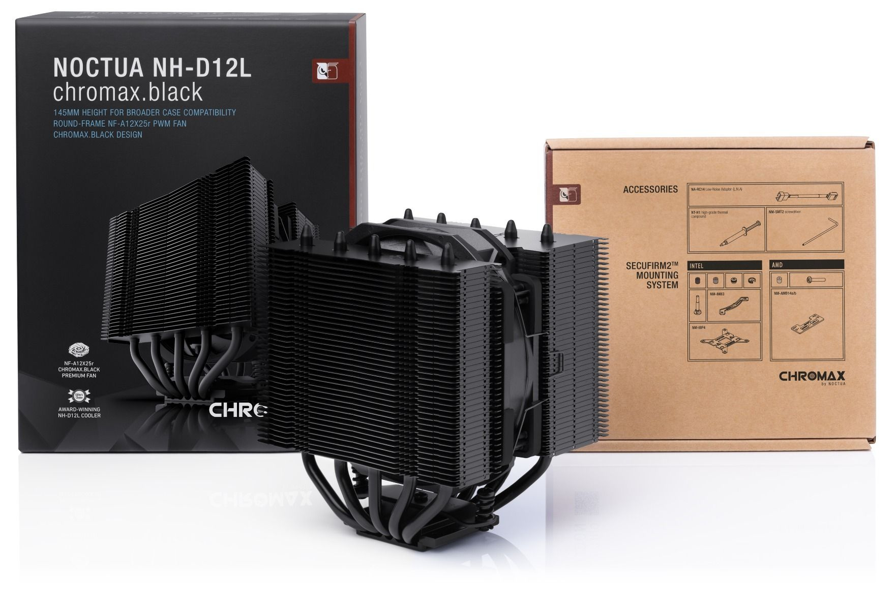 Noctua NH D12L chromax.black