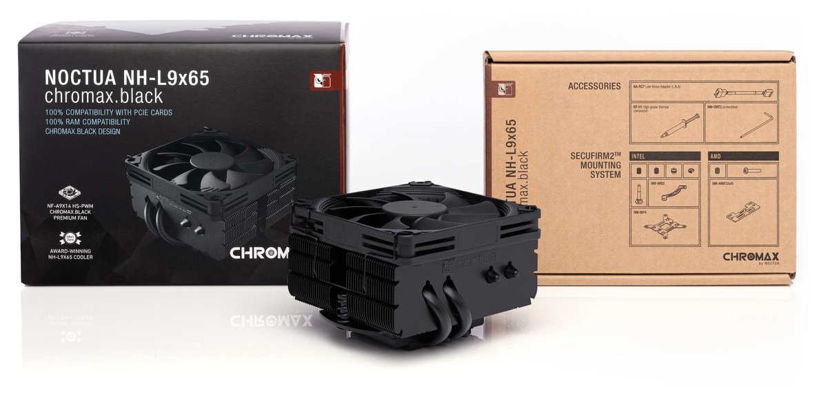 Zdjęcie produktu: Noctua NH L9x65 chromax.black Low Profile