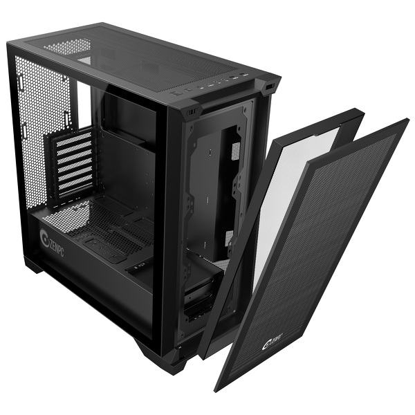Zdjęcie produktu: Obudowa do komputera ZENPC Z9 Mesh Black 4x F140 PWM PST Zdjęcie produktu: Obudowa do komputera ZENPC Z9 Mesh Black 4x F140 PWM PST