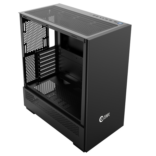 Zdjęcie produktu: Obudowa do komputera ZENPC Z3 Solid Black 4x F140 PWM PST 140mm Zdjęcie produktu: Obudowa do komputera ZENPC Z3 Solid Black 4x F140 PWM PST 140mm