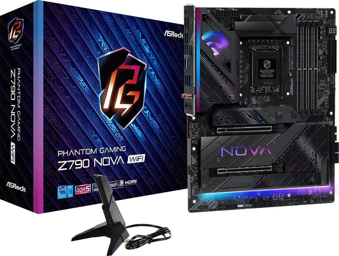 Płyta główna ASRock Z790 NOVA WIFI DDR5 LGA1700 Płyta główna ASRock Z790 NOVA WIFI DDR5 LGA1700