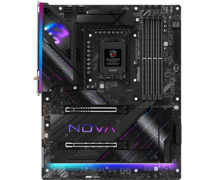 Zdjęcie produktu: Płyta główna ASRock Z790 NOVA WIFI DDR5 LGA1700 Zdjęcie produktu: Płyta główna ASRock Z790 NOVA WIFI DDR5 LGA1700