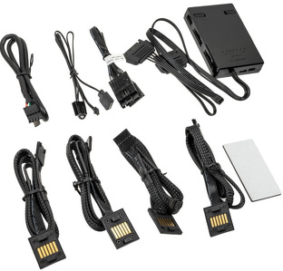 Miniatura produktu: Kontroler wentylatorów Lian Li UNI HUB SL-INF Controller, L-Connect 3 Black