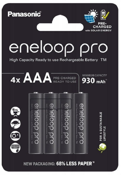 Eneloop Pro R3/AAA 930mAh 4szt. eco blister