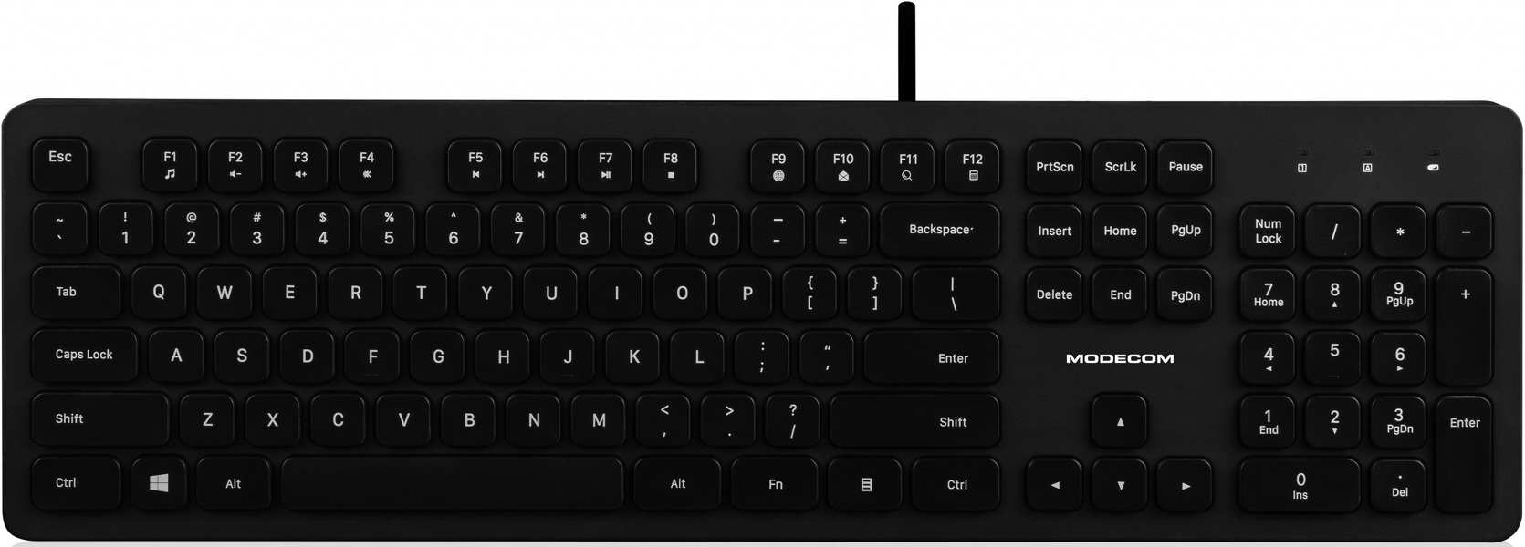 Zdjęcie produktu: Klawiatura Modecom PRZEWODOWA K-MC-5200U-100