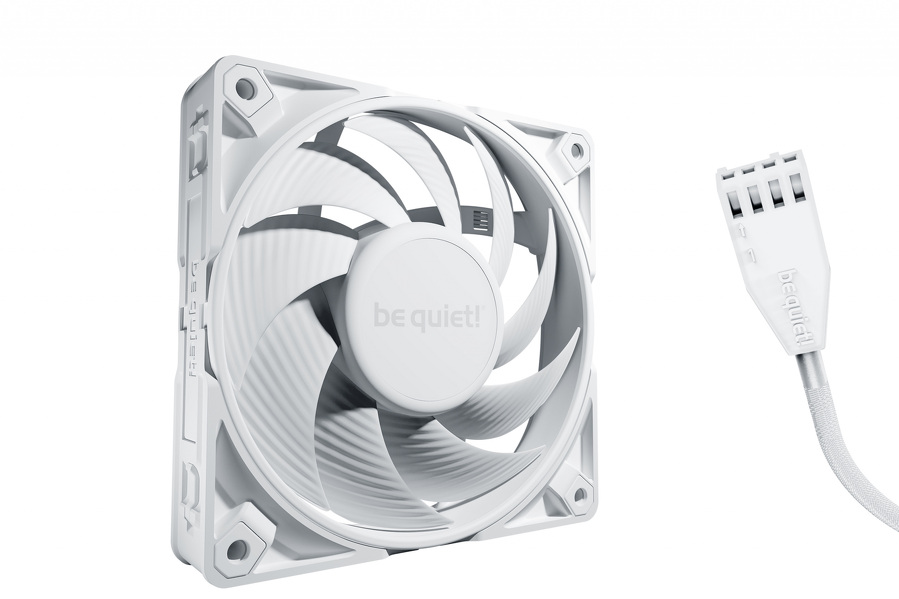 Zdjęcie produktu: be quiet! Silent Wings Pro 4 White 120mm PWM Zdjęcie produktu: be quiet! Silent Wings Pro 4 White 120mm PWM
