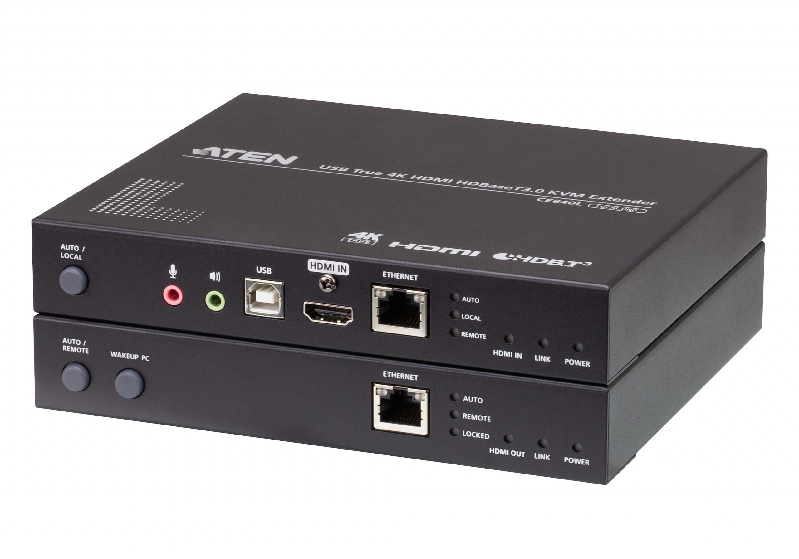 ATEN Extender KVM CE840-AT-G USB HDMI True 4K HDBaseT 3.0 ATEN Extender KVM CE840-AT-G USB HDMI True 4K HDBaseT 3.0