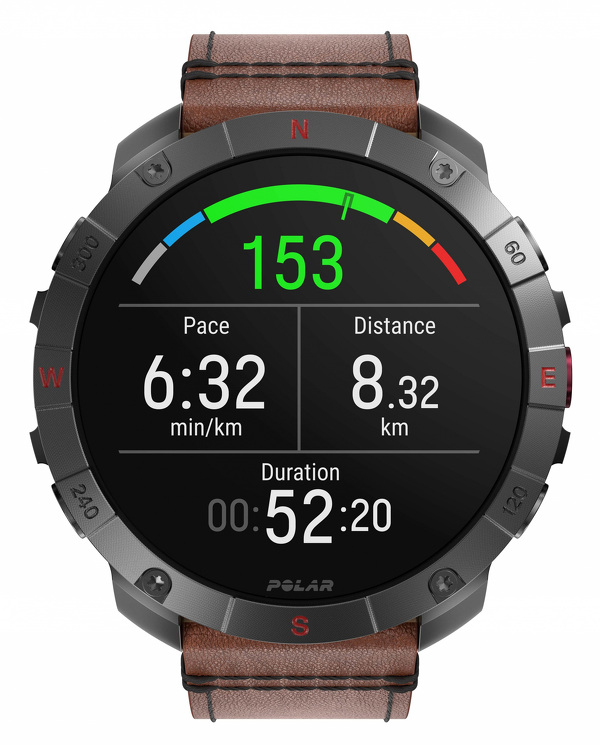 Zdjęcie produktu: Polar Grit X2 PRO Titan brązowy skórzany M/L