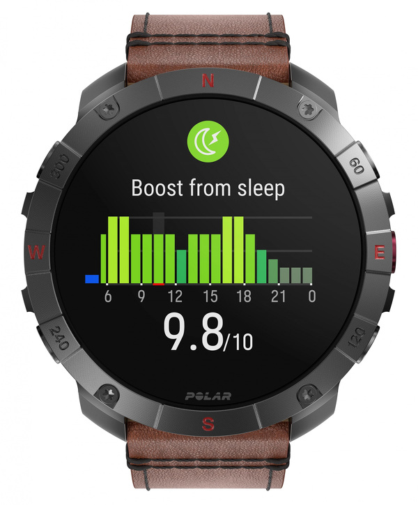 Zdjęcie produktu: Polar Grit X2 PRO Titan brązowy skórzany M/L