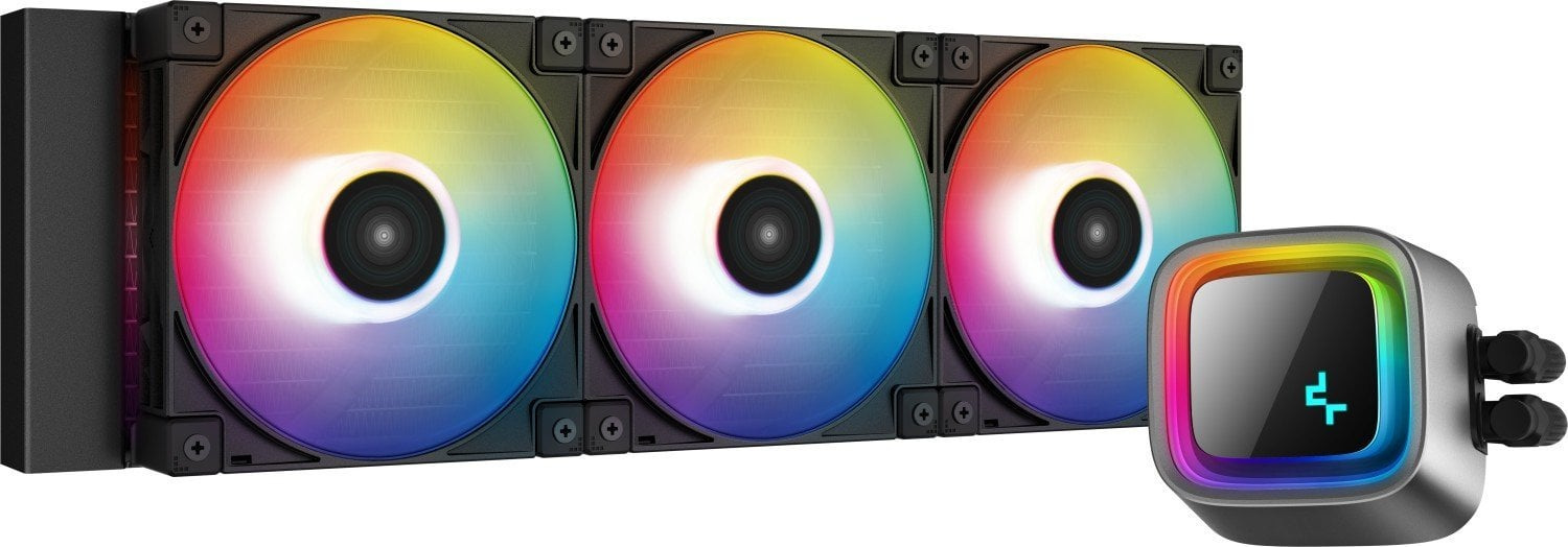 Chłodzenie wodne Deepcool LS720 360mm ARGB czarne egzemplarz ze zwrotu Chłodzenie wodne Deepcool LS720 360mm ARGB czarne egzemplarz ze zwrotu