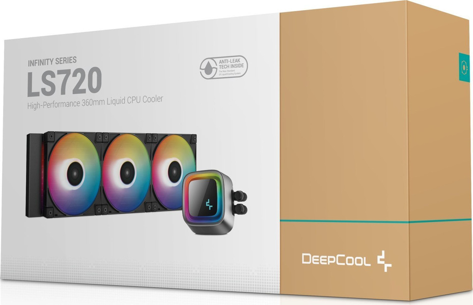 Zdjęcie produktu: Chłodzenie wodne Deepcool LS720 360mm ARGB czarne egzemplarz ze zwrotu Zdjęcie produktu: Chłodzenie wodne Deepcool LS720 360mm ARGB czarne egzemplarz ze zwrotu