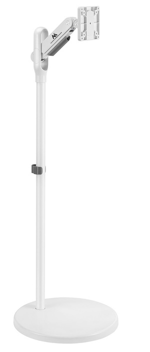 Miniatura produktu: Mobilny stojak podłogowy na monitor/TV Maclean, sprężyna gazowa, 17"-35", 2-10kg, biały, MC-970W