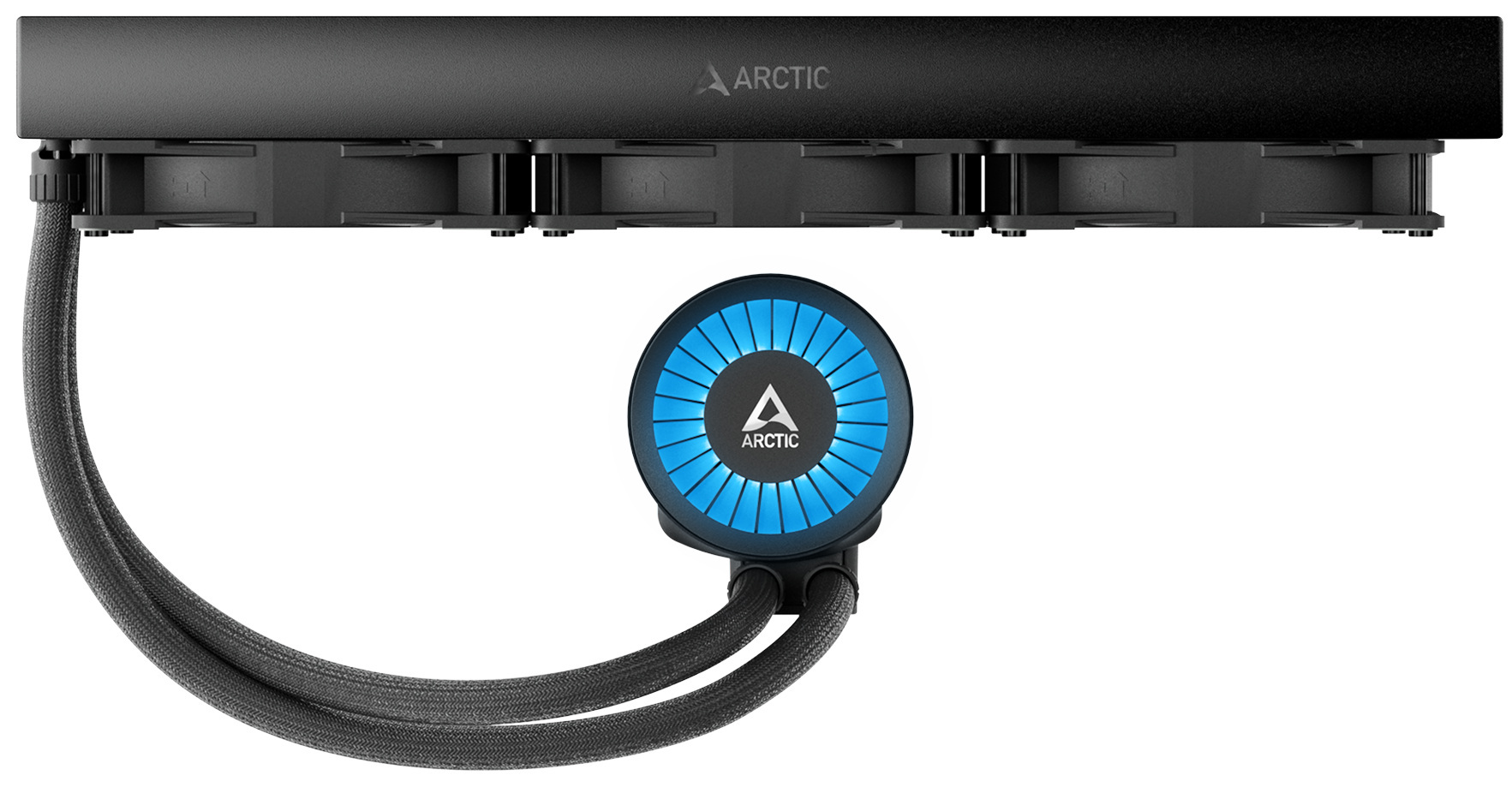 Chłodzenie wodne Arctic Liquid Freezer III 420 ARGB Black (ACFRE00145A) egzemplarz ze zwrotu