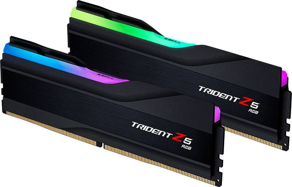 Zdjęcie produktu: Pamięć G.Skill Trident Z5 RGB DDR5 32GB (2x16GB) 7600MHz CL36 XMP3 F5-7600J3646G16GX2-TZ5RK