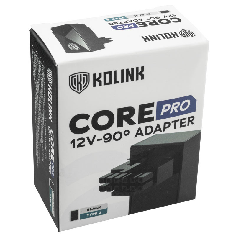 Kolink Core Pro 12V-2x6 90 stopni Typ 2
