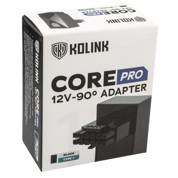 Zdjęcie produktu: Kolink Core Pro 12V-2x6 90 stopni Typ 1 Zdjęcie produktu: Kolink Core Pro 12V-2x6 90 stopni Typ 1
