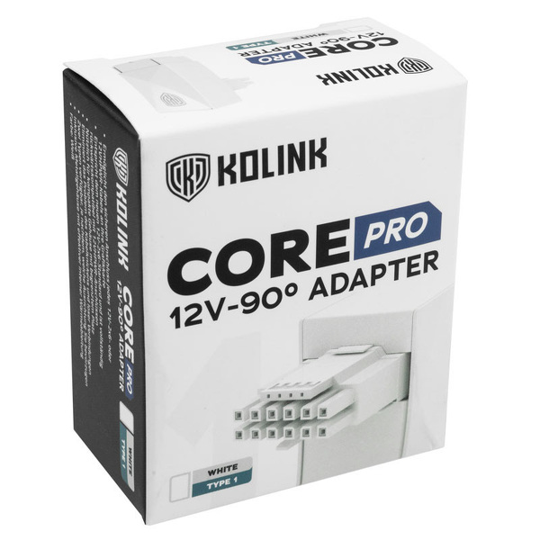 Zdjęcie produktu: Kolink Core Pro 12V-2x6 90 stopni Typ 1