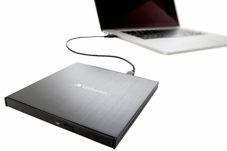 Verbatim nagrywarka zewnętrzna Blu-Ray USB 3.1 Slim Czarna