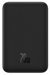 Powerbank magnetyczny Baseus Magnetic Mini 20000mAh, USB TYP-C 20W MagSafe - czarny (PPCX150001)
