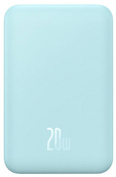 Powerbank magnetyczny Baseus Magnetic Mini 20000mAh, USB TYP-C 20W MagSafe - niebieski (PPCX150003)