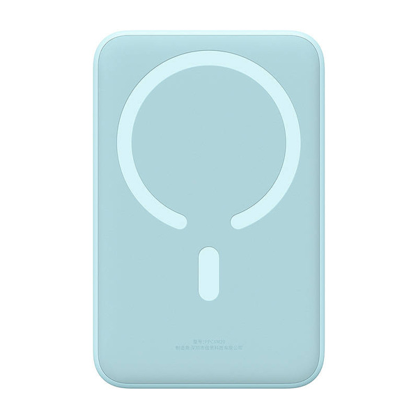 Zdjęcie produktu: Powerbank magnetyczny Baseus Magnetic Mini 20000mAh, USB TYP-C 20W MagSafe - niebieski (PPCX150003)