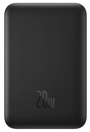 Miniatura produktu: Powerbank magnetyczny Baseus Magnetic Mini 10000mAh, USB TYP-C 20W MagSafe - czarny (PPCX070001)