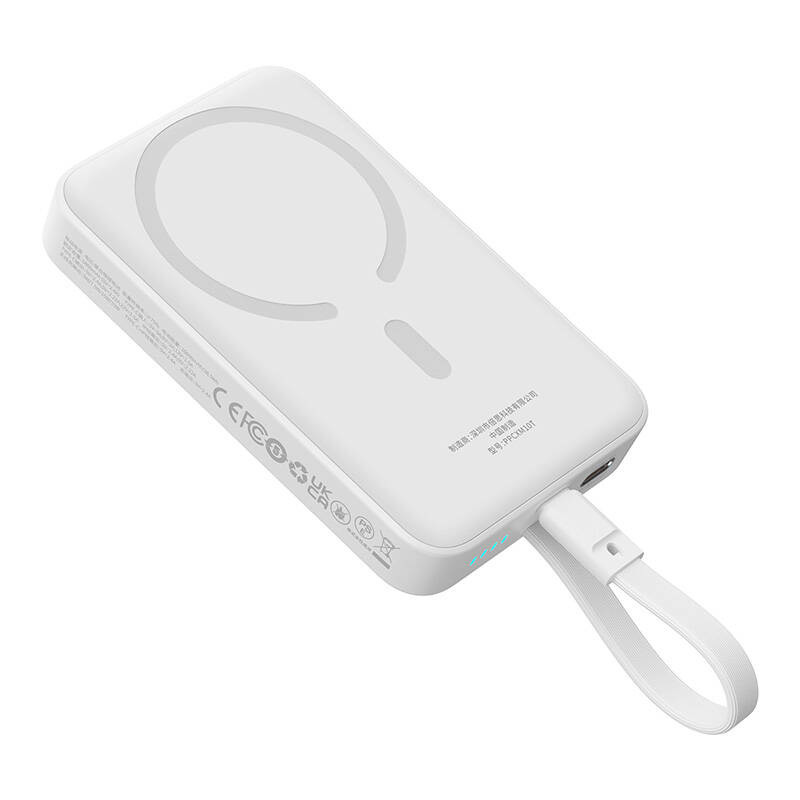 Powerbank Magsafe 30W Baseus 10000mAh biały