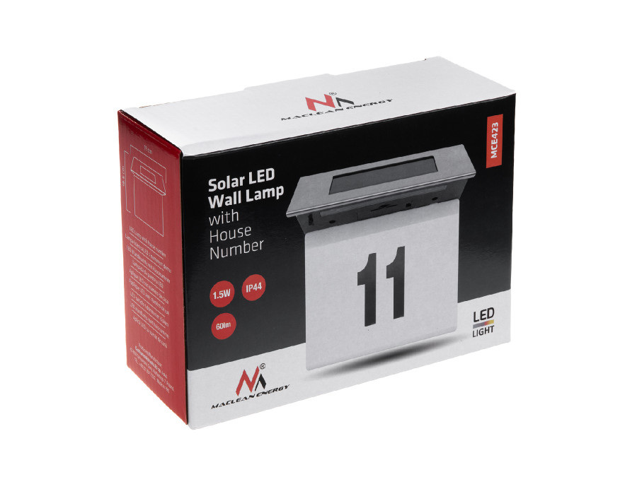 Maclean MCE423 Solarna lampa LED 1W 100lm