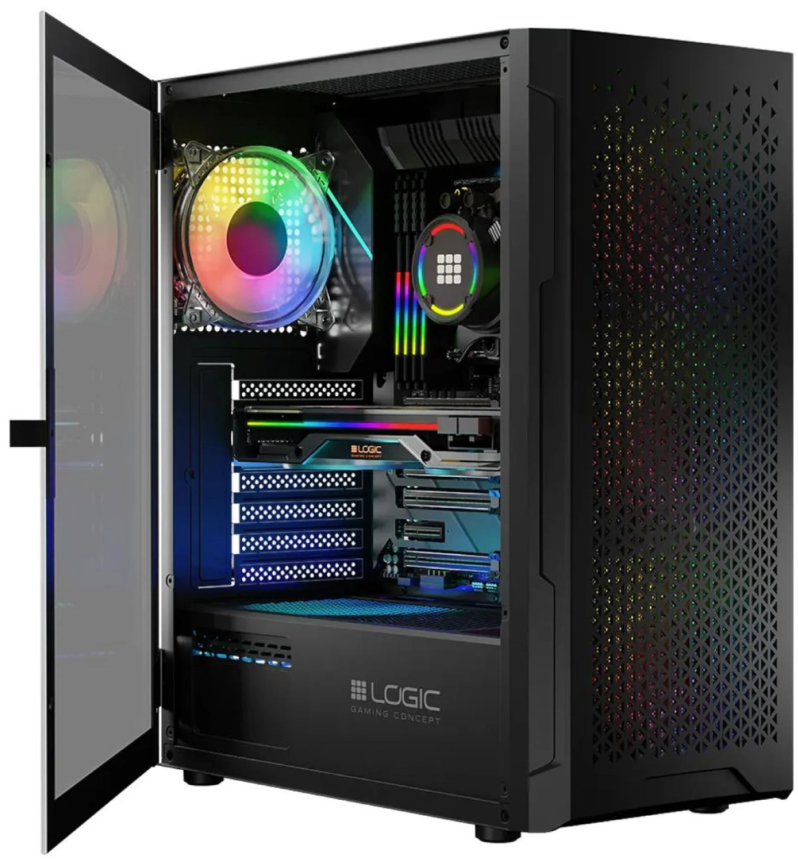 Logic Aramis ARGB Czarna