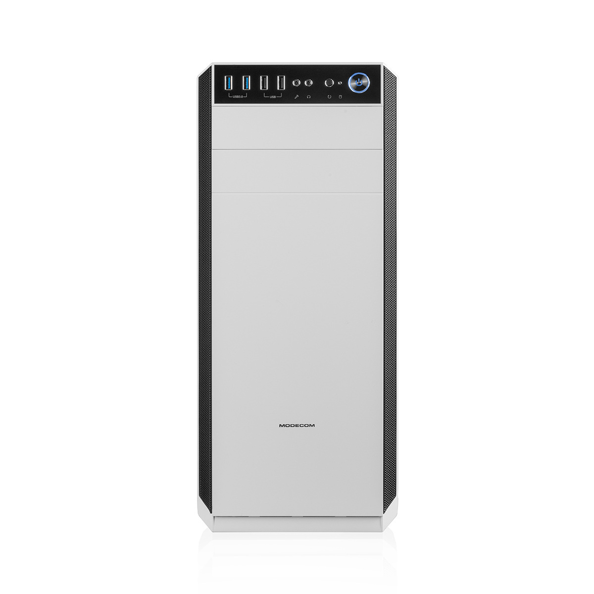 Obudowa komputerowa Modecom Oberon Pro Silent Biała Obudowa komputerowa Modecom Oberon Pro Silent Biała