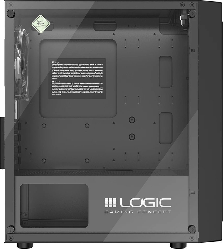 Logic Atos ARGB Mini Czarna