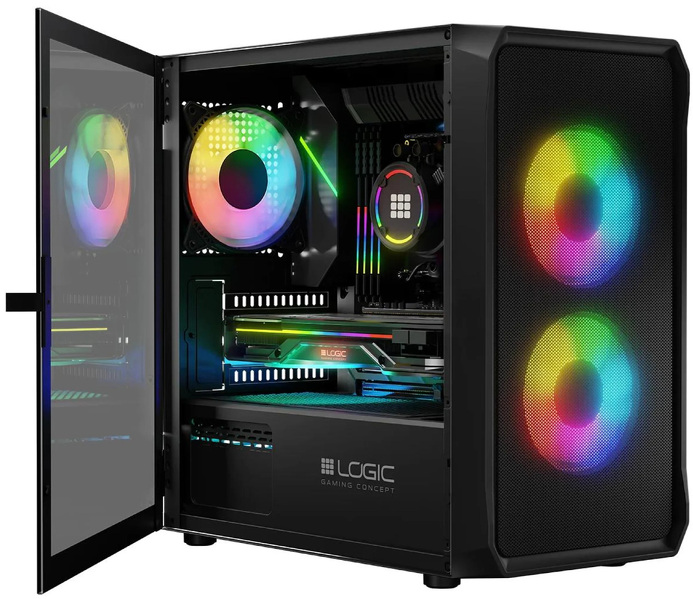 Zdjęcie produktu: Logic Portos ARGB Mini Czarna