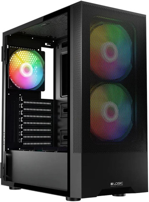 Miniatura produktu: Obudowa komputerowa Logic Arya ARGB Czarna