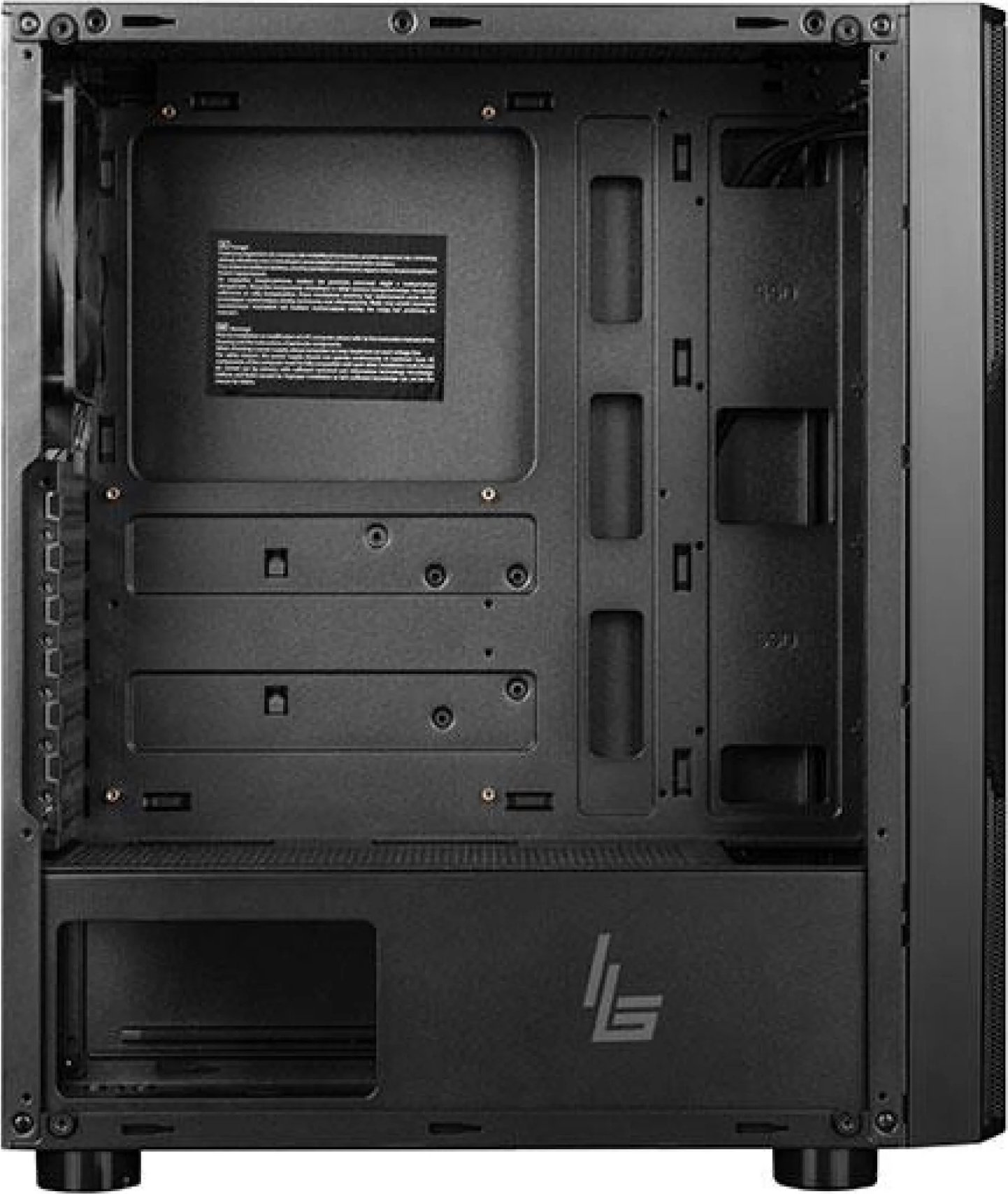 Obudowa komputerowa Logic Agir Mesh Czarna