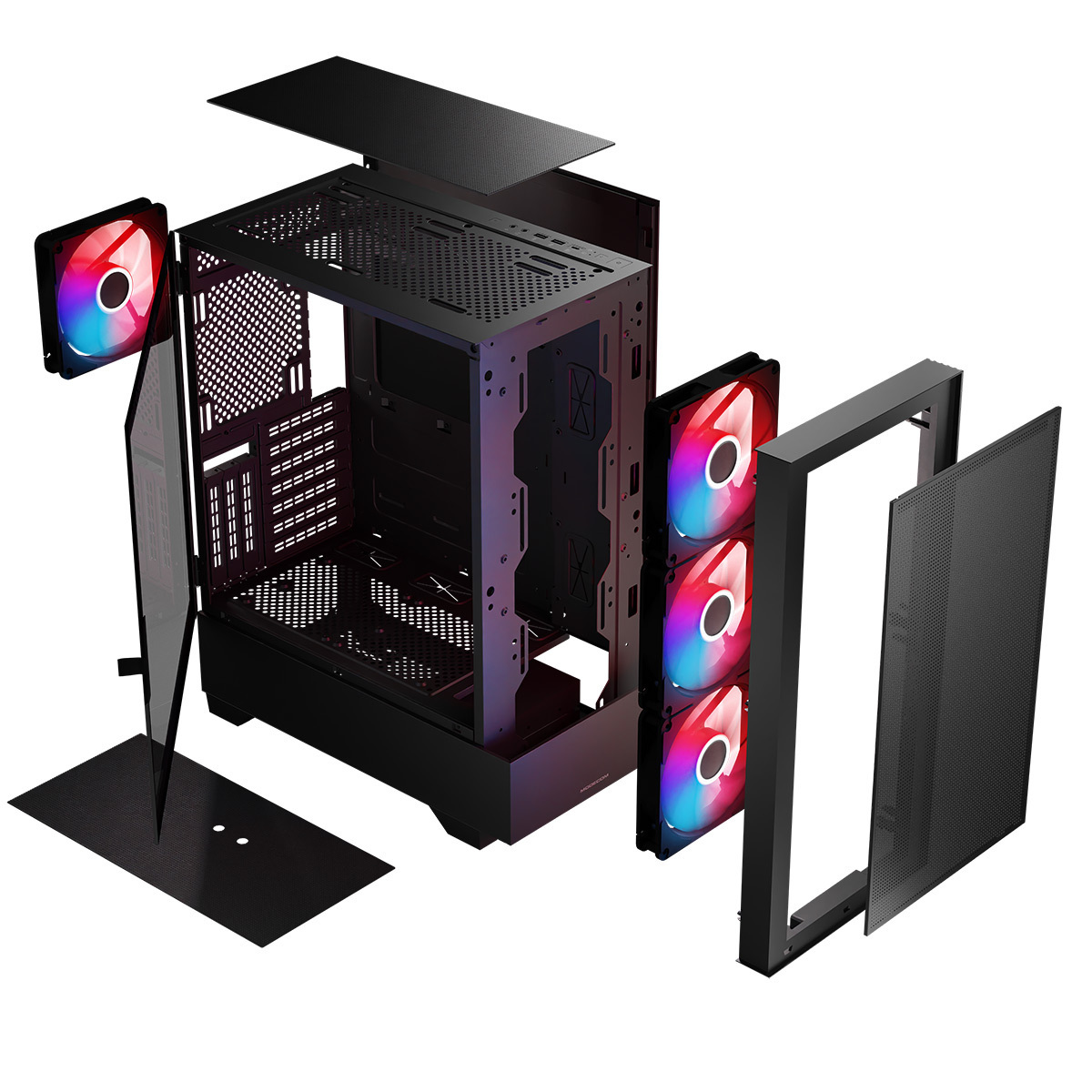 Modecom Siroco ARGB Flow Czarna