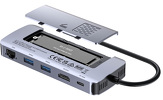 Miniatura zdjęcia: HUB Unitek 6 in 1 USB C3.2 10G Hub with PCIe M.2 and SATA SSD (D1120A01) Miniatura zdjęcia: HUB Unitek 6 in 1 USB C3.2 10G Hub with PCIe M.2 and SATA SSD (D1120A01)