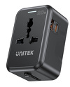 Miniatura zdjęcia: Ładowarka sieciowa podróżna Unitek EU/US/UK/AUS PD 20 W (P1120ABK01)